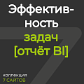 Эффективность выполнения задач (просрочки) [отчёт BI]